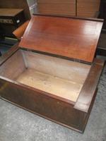 Mahogany Blanket Box Seat (2 of 3) Mahogany Blanket Box Seat (2 of 3)