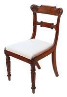 Set of 10 Regency Carved Mahogany Dining Chairs, 19th Century (4 of 8) Set of 10 Regency Carved Mahogany Dining Chairs, 19th Century (4 of 8)