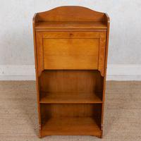 Edwardian Slim Oak Writing Bureau Arts & Crafts (5 of 9) Edwardian Slim Oak Writing Bureau Arts & Crafts (5 of 9)