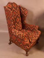 Very Good Pair of Wing Armchairs in the style of George II (2 of 15) Very Good Pair of Wing Armchairs in the style of George II (2 of 15)