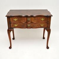 Antique Burr Walnut Low Boy Side Table (2 of 11) Antique Burr Walnut Low Boy Side Table (2 of 11)