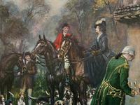''Before The Hunt'' Wonderful Large Vintage 18th Century Style Print on Board Picture (8 of 12) ''Before The Hunt'' Wonderful Large Vintage 18th Century Style Print on Board Picture (8 of 12)