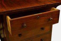 19th Century Drop Flap Mahogany Table Chest of Drawers (3 of 4)