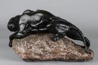 Stunning Large Italian Bronze Sculpture of Tiger Set on Granite Base, Signed Merculiano. (7 of 8) Stunning Large Italian Bronze Sculpture of Tiger Set on Granite Base, Signed Merculiano. (7 of 8)
