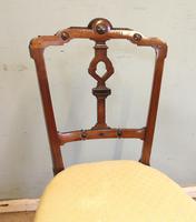 Antique Set of Four Victorian Walnut Dining Chairs (3 of 6) Antique Set of Four Victorian Walnut Dining Chairs (3 of 6)