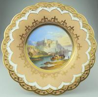 A Porcelain Comport / Tazza Hand Painted Coastal Scene C.19thc (2 of 6) A Porcelain Comport / Tazza Hand Painted Coastal Scene C.19thc (2 of 6)