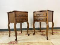 Vintage French Pair of Louis Style Bedsides Tables Oak Cabinets (3 of 12) Vintage French Pair of Louis Style Bedsides Tables Oak Cabinets (3 of 12)