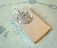 Vintage Pocket Watch Chain Silver St Christopher Fob 1960s Large Silver Fob (2 of 8) Vintage Pocket Watch Chain Silver St Christopher Fob 1960s Large Silver Fob (2 of 8)