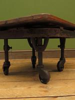Small Industrial Antique Vono Cart Trolley Coffee Table with Bakelite Castors (7 of 17) Small Industrial Antique Vono Cart Trolley Coffee Table with Bakelite Castors (7 of 17)