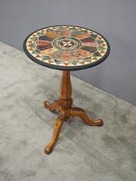 Italian Specimen Marble & Mahogany Table (3 of 12) Italian Specimen Marble & Mahogany Table (3 of 12)