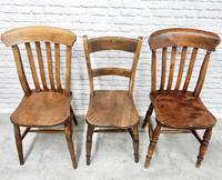 Antique Harlequin Set of 6 Kitchen Chairs (2 of 6) Antique Harlequin Set of 6 Kitchen Chairs (2 of 6)