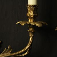 French Pair of Bronze Antique Wall Sconces (4 of 10) French Pair of Bronze Antique Wall Sconces (4 of 10)