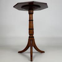 Antique 19th Century Fine Quality Small Mahogany Side Table (1 of 4)
