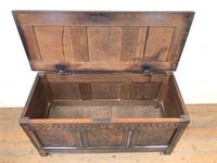 18th Century Carved Oak Blanket Box (3 of 11) 18th Century Carved Oak Blanket Box (3 of 11)