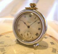 Vintage Smiths or Ingersoll Pocket Watch Case 1940s Original Chrome Bedside Case (2 of 11) Vintage Smiths or Ingersoll Pocket Watch Case 1940s Original Chrome Bedside Case (2 of 11)