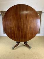 English 19th Century Mahogany Tilt Top Centre Table (6 of 8) English 19th Century Mahogany Tilt Top Centre Table (6 of 8)