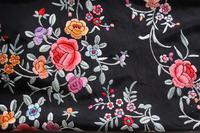 Early 19th Century Chinese Embroidered Silk Piano Shawl (5 of 15) Early 19th Century Chinese Embroidered Silk Piano Shawl (5 of 15)