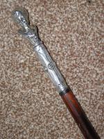 Antique Ladies Dress Cane Featuring Silver Plated Ladies Bust & Head Handle Top (7 of 11) Antique Ladies Dress Cane Featuring Silver Plated Ladies Bust & Head Handle Top (7 of 11)