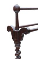 Mahogany towel rail stand Victorian C1870 (4 of 4) Mahogany towel rail stand Victorian C1870 (4 of 4)