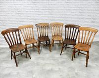 Mixed Set of 6 Windsor Kitchen Chairs (7 of 7) Mixed Set of 6 Windsor Kitchen Chairs (7 of 7)