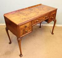 Quality Burr Walnut Side Table Writing Desk (2 of 14) Quality Burr Walnut Side Table Writing Desk (2 of 14)