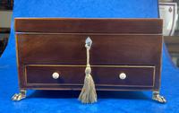 Georgian Mahogany Jewellery Box with Front Drawer (16 of 17) Georgian Mahogany Jewellery Box with Front Drawer (16 of 17)