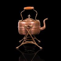 Antique Spirit Kettle, English, Copper, Brass, Teakettle, Stand, Victorian, 1900 (4 of 12) Antique Spirit Kettle, English, Copper, Brass, Teakettle, Stand, Victorian, 1900 (4 of 12)