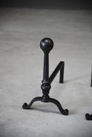 Large Cast Iron Andirons (7 of 12) Large Cast Iron Andirons (7 of 12)
