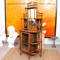 Bamboo Chiffonier Aesthetic Anglo Japanese 19th Century Lacquer (11 of 17) Bamboo Chiffonier Aesthetic Anglo Japanese 19th Century Lacquer (11 of 17)