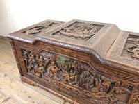 Early 20th Century Carved Camphor Trunk (9 of 14) Early 20th Century Carved Camphor Trunk (9 of 14)