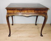 Walnut Two Drawer Writing Table (6 of 8) Walnut Two Drawer Writing Table (6 of 8)
