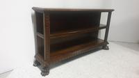 Low Open Mahogany Bookcase (4 of 7) Low Open Mahogany Bookcase (4 of 7)