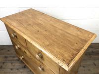 Antique Pine Straight Front Chest of Drawers (7 of 10) Antique Pine Straight Front Chest of Drawers (7 of 10)