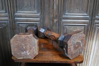 Pair of Oak Gothic Candlesticks / Lamps (6 of 6) Pair of Oak Gothic Candlesticks / Lamps (6 of 6)