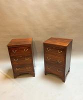 Pair of Antique Bedside Chest of Drawers (1 of 9)