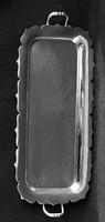Edwardian Silver Plated Oblong Two Handle Drinks Tray (4 of 4) Edwardian Silver Plated Oblong Two Handle Drinks Tray (4 of 4)