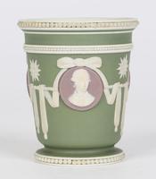 Wedgwood Georgian Three Color Jasperware Medallion Vase c.1790 (15 of 15) Wedgwood Georgian Three Color Jasperware Medallion Vase c.1790 (15 of 15)