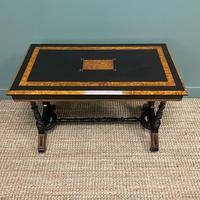 Spectacular Victorian Arts & Crafts Walnut Antique Centre Writing Table (5 of 6) Spectacular Victorian Arts & Crafts Walnut Antique Centre Writing Table (5 of 6)