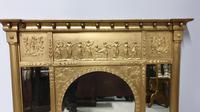 Regency Gilt Tryptic Overmantle Mirror (6 of 6) Regency Gilt Tryptic Overmantle Mirror (6 of 6)