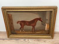 Victorian Oil Painting Chestnut Horse Portrait In Stable Signed Edwin Loder (13 of 42) Victorian Oil Painting Chestnut Horse Portrait In Stable Signed Edwin Loder (13 of 42)