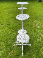 Victorian 19th Century Garden Cast Iron Painted White 6 Branch Plant Stand (22 of 47) Victorian 19th Century Garden Cast Iron Painted White 6 Branch Plant Stand (22 of 47)