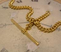Vintage Pocket Watch Chain 1950s 14ct Rolled Gold Double Albert With Sliding T Bar (5 of 11) Vintage Pocket Watch Chain 1950s 14ct Rolled Gold Double Albert With Sliding T Bar (5 of 11)