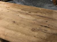 French Bleached Oak Trestle Farmhouse Dining Table (10 of 18) French Bleached Oak Trestle Farmhouse Dining Table (10 of 18)