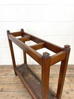 Antique Mahogany Three Section Stick Stand (7 of 8) Antique Mahogany Three Section Stick Stand (7 of 8)