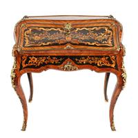 19thc Louis XV Style Marquetry Bureau en Pente (9 of 14) 19thc Louis XV Style Marquetry Bureau en Pente (9 of 14)
