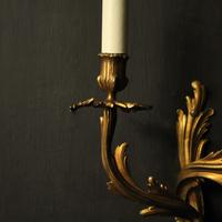 French Pair Of Bronze Antique Wall Sconces Oka (5 of 10) French Pair Of Bronze Antique Wall Sconces Oka (5 of 10)