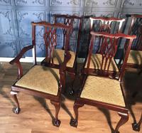 Set of six Edwardian Mahogany Dining Chairs (7 of 11) Set of six Edwardian Mahogany Dining Chairs (7 of 11)