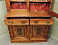 Good Quality 19th Century Walnut Bookcase (9 of 10) Good Quality 19th Century Walnut Bookcase (9 of 10)