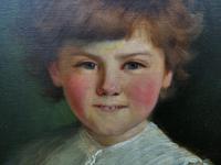 Gilbert Baldry (1876-1928) A Large Exceptional Edwardian Oil Portrait Painting (6 of 14) Gilbert Baldry (1876-1928) A Large Exceptional Edwardian Oil Portrait Painting (6 of 14)