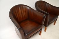 Pair of Danish Vintage Leather Armchairs by Mogens Hansen (3 of 7) Pair of Danish Vintage Leather Armchairs by Mogens Hansen (3 of 7)